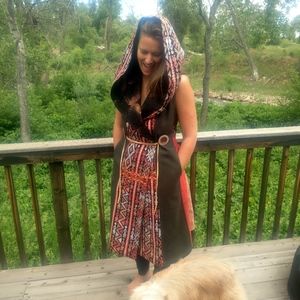 Woven Wisdom Hooded Cloak